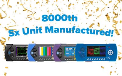 PHABRIX manufactures 8000th handheld unit