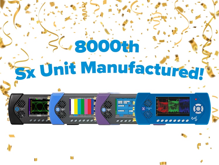 PHABRIX manufactures 8000th handheld unit