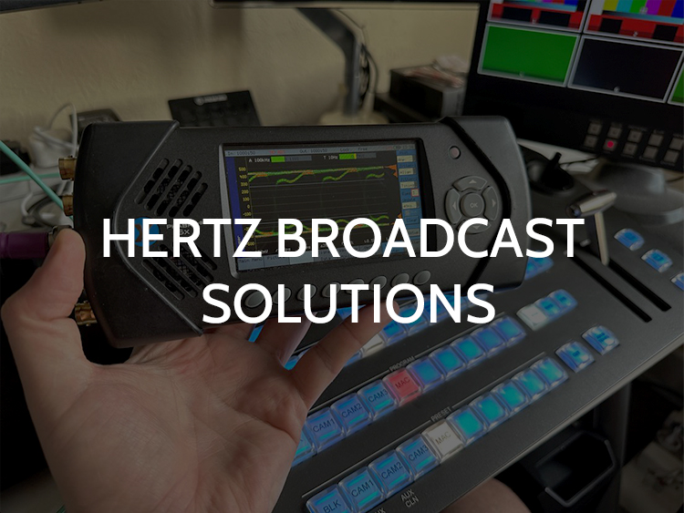 Hertz Broadcast Solutions lobt das "extrem nützliche" PHABRIX SxE  Handheld-Toolset