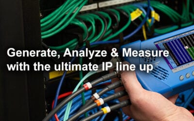 Generate, Analyze & Measure with the ultimate PHABRIX IP line up