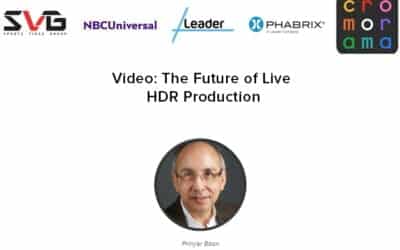 L'avenir de la production HDR en direct