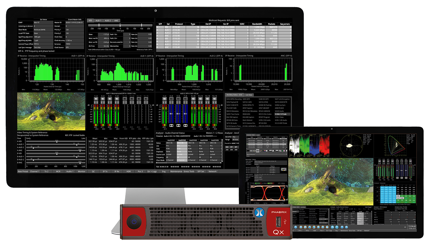 Qx Only Front and Screen Qx Rasterizer