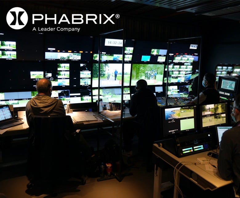 CTV investeert in PHABRIX Qx  en Sx voor nieuwe ST2110 OB truck en IP workflows voor The European Golf Tour.