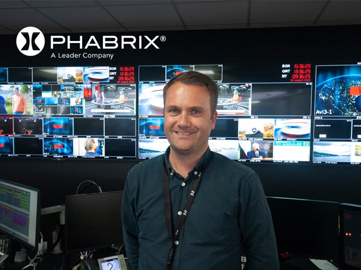 TV 2 Norway choisit PHABRIX QxL  pour le test et la mesure de la DHU 25G IP