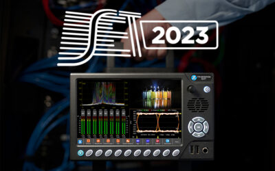 PHABRIX stellt auf der SET EXPO 2023 den neuen QxP hybrid IP/SDI portable waveform monitor vor